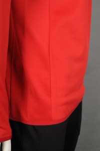 W210 Order zipper long sleeve sweatshirt online order sweatshirt half zipper belly pocket style sweatshirt manufacturer detail view-2
